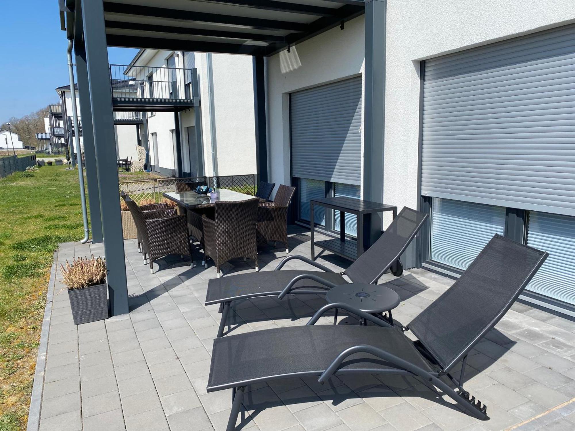 Apartmenthaus Windland Pouch Bagian luar foto